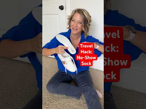 Travel Hack for No-Show Socks #travelhacks