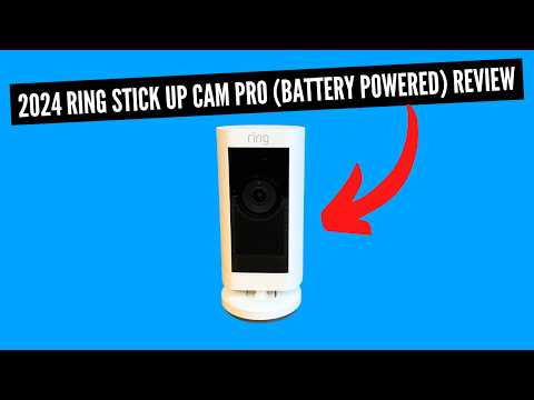 Ring Stick Up Cam Pro Battery Powered Camera Review