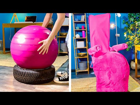 How to make furniture out of cardboard and other creative table, chair ideas