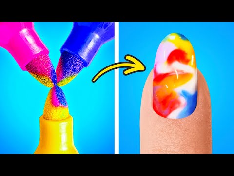 TIKTOK NAIL DESIGN IDEAS AND HACKS