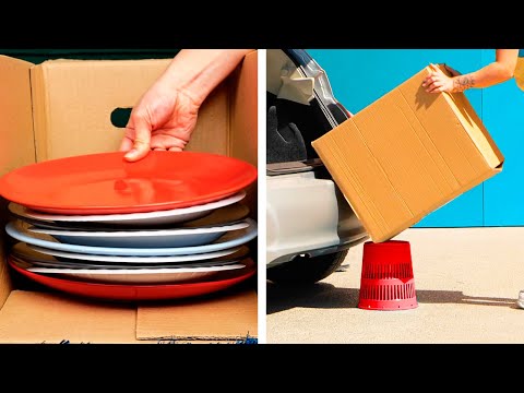 Genius Packing, Folding And Moving Hacks