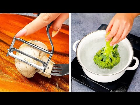 Useful Hacks And Tricks For Peeling And Cutting Fruits & Vegetables
