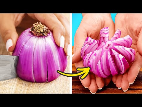 Clever Tips To Peel And Cut Vegetables & Fruits