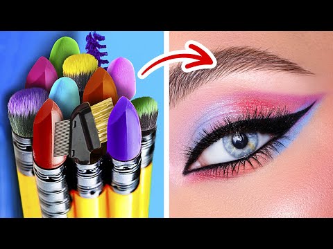Cool Beauty Hacks. SNEAKING MAKEUP