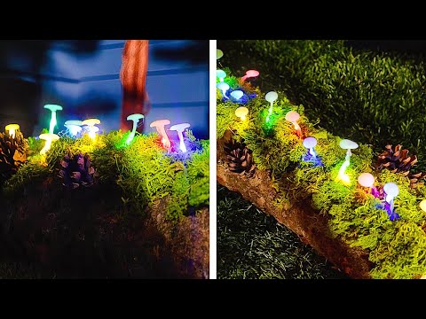 Eco Night Lamps projects with natural and surprising materials