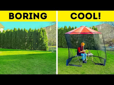Cool modern hacks to Improve your Backyard