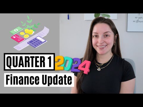 Quarter 1 2024 Finance Update | ONLINE INCOME, INVESTMENTS, SINKING FUNDS, NET WORTH, GOALS