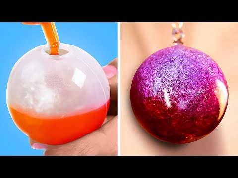 Cool Epoxy Resin VS 3D pen crafts. Hot creations and DIY ideas