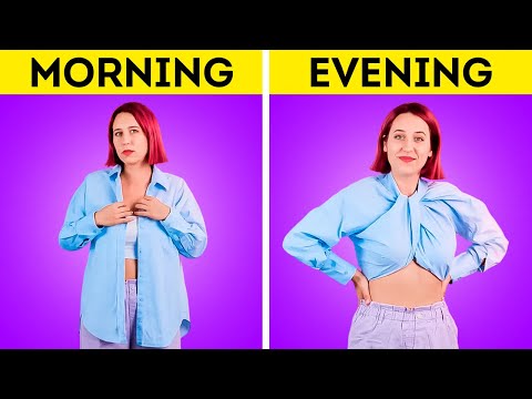 Enhance your Style without Shopping. Cool Clothes hacks