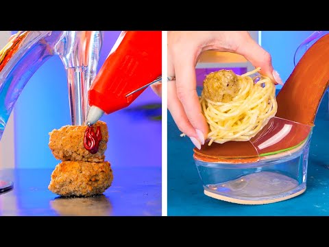 Crazy shoes creations and transformations