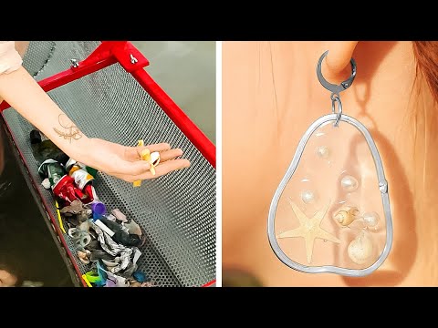 Effortlessly Elegant Earrings 🐚 DIY Magic Made Simple!