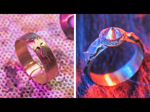 Turn cheap Things into Stunning Jewelry! DIY rings, earrings, pendants made by real Master