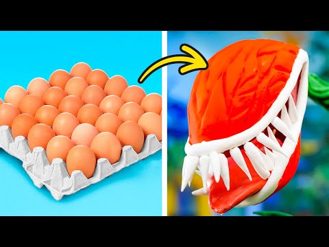 DIY Carnivorous plant 🌱 Cool crafts for everyone!