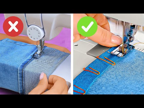 Smart Sewing Hacks to Save Your Old Clothes & Money ✂️👖