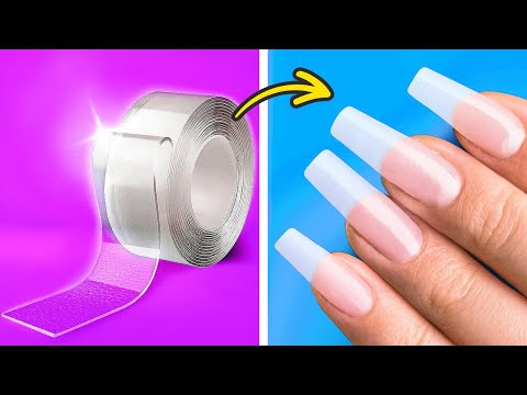 Easy and stylish nail design ideas and nail hacks