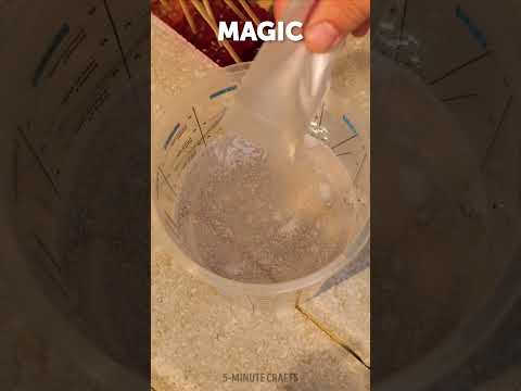 He filled a broken pothole with edible gummy bears and epoxy 🛣