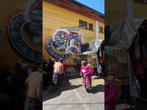 biggest market in Central America! 😱 #market #travelshorts