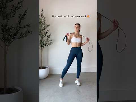 THE BEST cardio abs workout #shorts