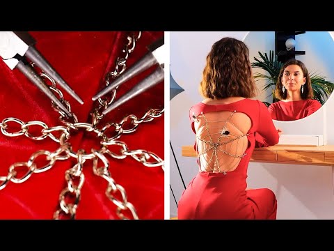 Awesome dress making. Cool clothing hacks