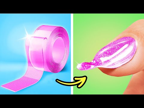 Amazing nail designs and unusual manicure tricks