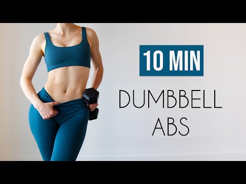 10 MIN WEIGHTED TOTAL CORE – Dumbbell Abs