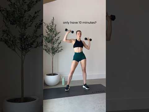 Only have 10 mins today? DO THIS WORKOUT! #shorts