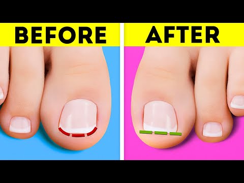 Feet care and pedicure hacks you can easily repeat at home