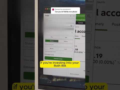 How to actually invest your money with Fidelity!