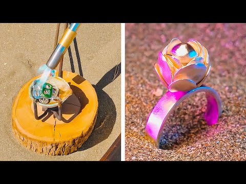 Exclusive Jewelry ideas to turn Trash into magical Rings, pendants and Earrings