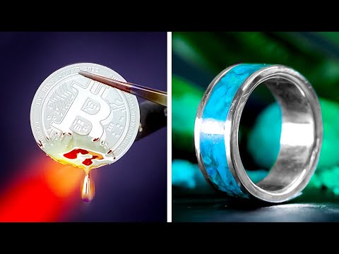 Gorgeous Jewelry projects. From cheap trash to Nice rings and Earrings