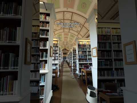 best hidden library in Oxford?! 🤫📚 #oxford #library #booklover