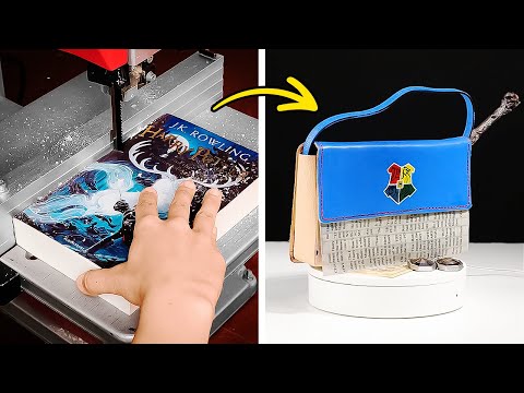 I made Magical Harry Potter bag. Extraordinary projects from usual things