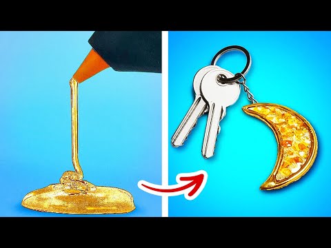 Glue gun crafts and beautiful DIY jewelry