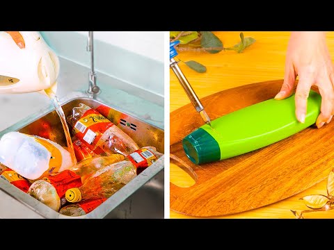 Cool ways to reuse plastic bottles and easy recycling hacks