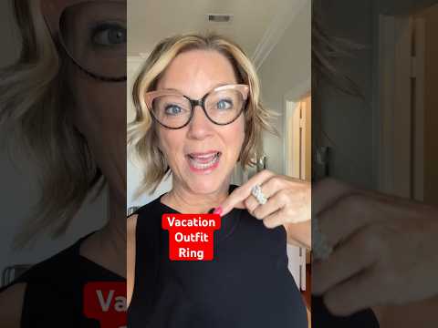 Vacation Outfit Ring for Travel Jewelry