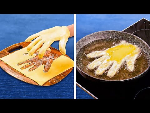 Live! Awesome Kitchen hacks for your Cooking Routine! How to Cook fast, Easy, Creative! Dough hacks