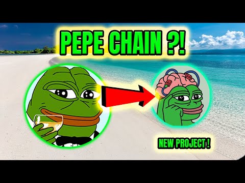 PEPE COIN CHAIN?!🔥  NEW PEPE RELATED PROJECT !🤯🐸🐳 This Could Be Big!!🔥