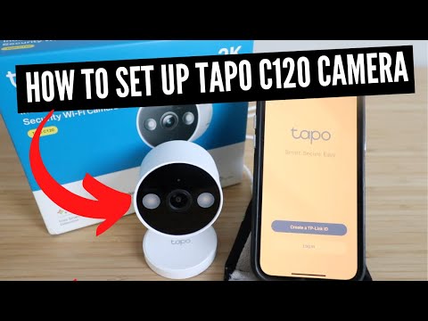 How To Set Up Tapo C120 Wifi Security Camera (TP-Link)