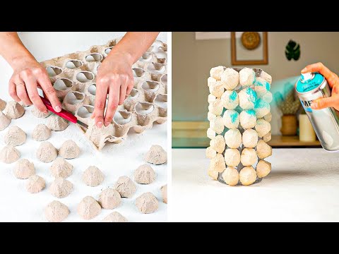 Trash recycling and reusing ideas to Decorate your Space