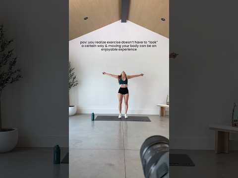 pov: you realize exercise doesn’t have to look a certain way #shorts