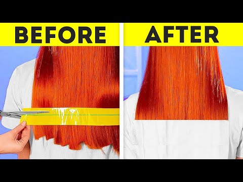 Cool hair transformations and hacks