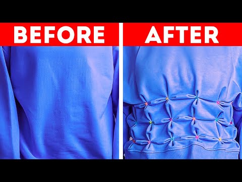 Cool sewing tips to decorate your clothes in 5 minutes