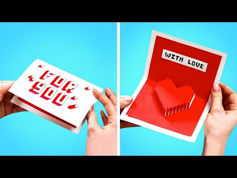 Paper VS Cardboard. Cute cards, Gifts, projects for kids and Adults