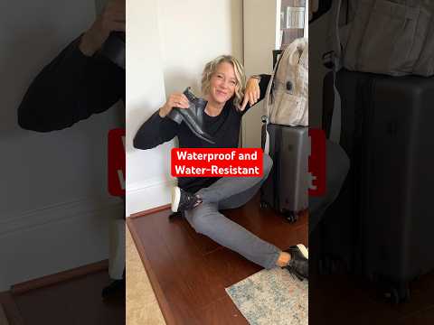 ✈️ 2 Shoes for Travel: Waterproof and Water-Resistant #nsaleonyoutube