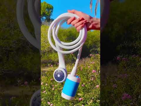 ⛺️ Stay Fresh Anywhere with a Portable Camping Shower 🚿 #shorts