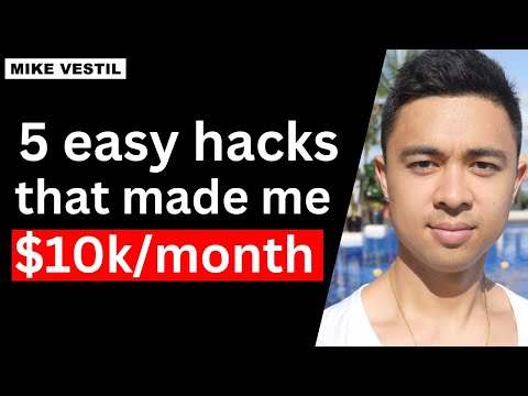 5 EASY HACKS To Make Money Online FAST In 2024 (My Formula)
