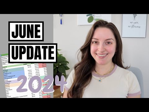 June 2024 Finance Update | First full month self-employed | Spending, Net Worth, Goal Updates