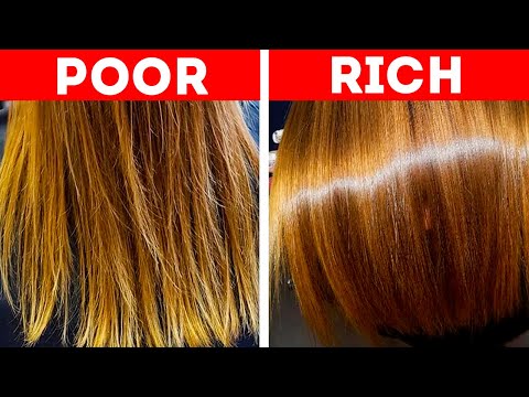 POOR vs RICH. Brilliant Beauty Hacks