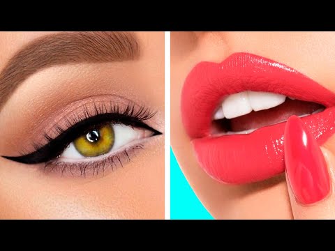 Unique beauty hacks and makeup tips 👄