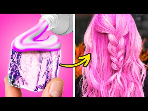 HAIR DYEING TECHNIQUES AND HACKS